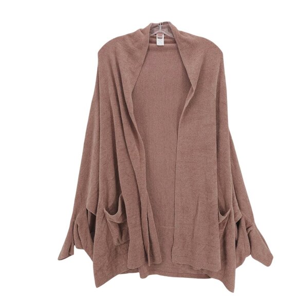 BAREFOOT DREAMS Blanket Wrap Terra Cozy Chic Ultra Lite Plush Pockets XXS/XS - Picture 1 of 6